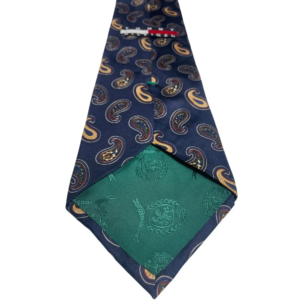 Vintage Tommy Hilfiger Silk Paisley Neck Tie